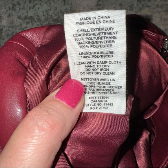 Avec Les Filles Red Mini Cargo Skirt - Picture 6 of 7